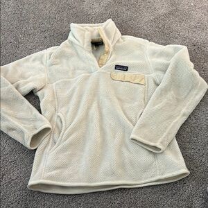 Patagonia Women's Off-White Fleece Pullover